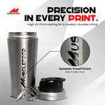 Load image into Gallery viewer, Musclefood Stainless Steel Classic Protein Shaker Bottle