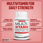 Load image into Gallery viewer, Musclefood Multivitamin for Active Men, 60 Tablets