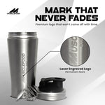 Load image into Gallery viewer, Musclefood Steel Max Shaker 750ml – ISI Marked Stainless Steel Gym Shaker